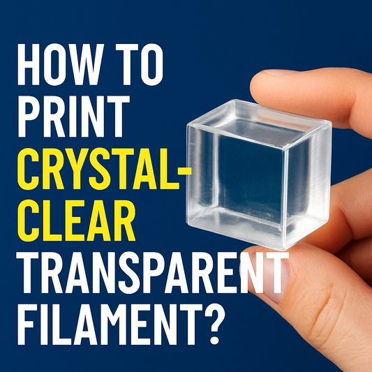 How to Print Crystal-Clear Transparent Filament: Step-by-Step Guide