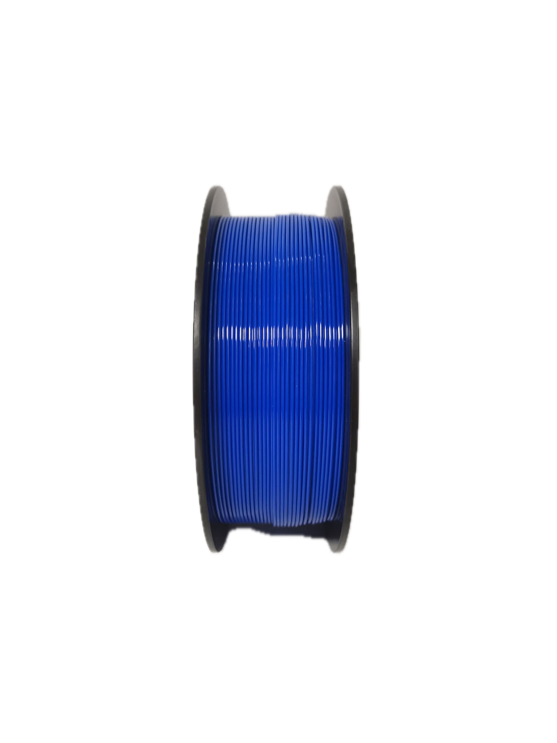 Blue PETG 3D printer filament spool – strong, impact-resistant, and easy to print - Standing Up