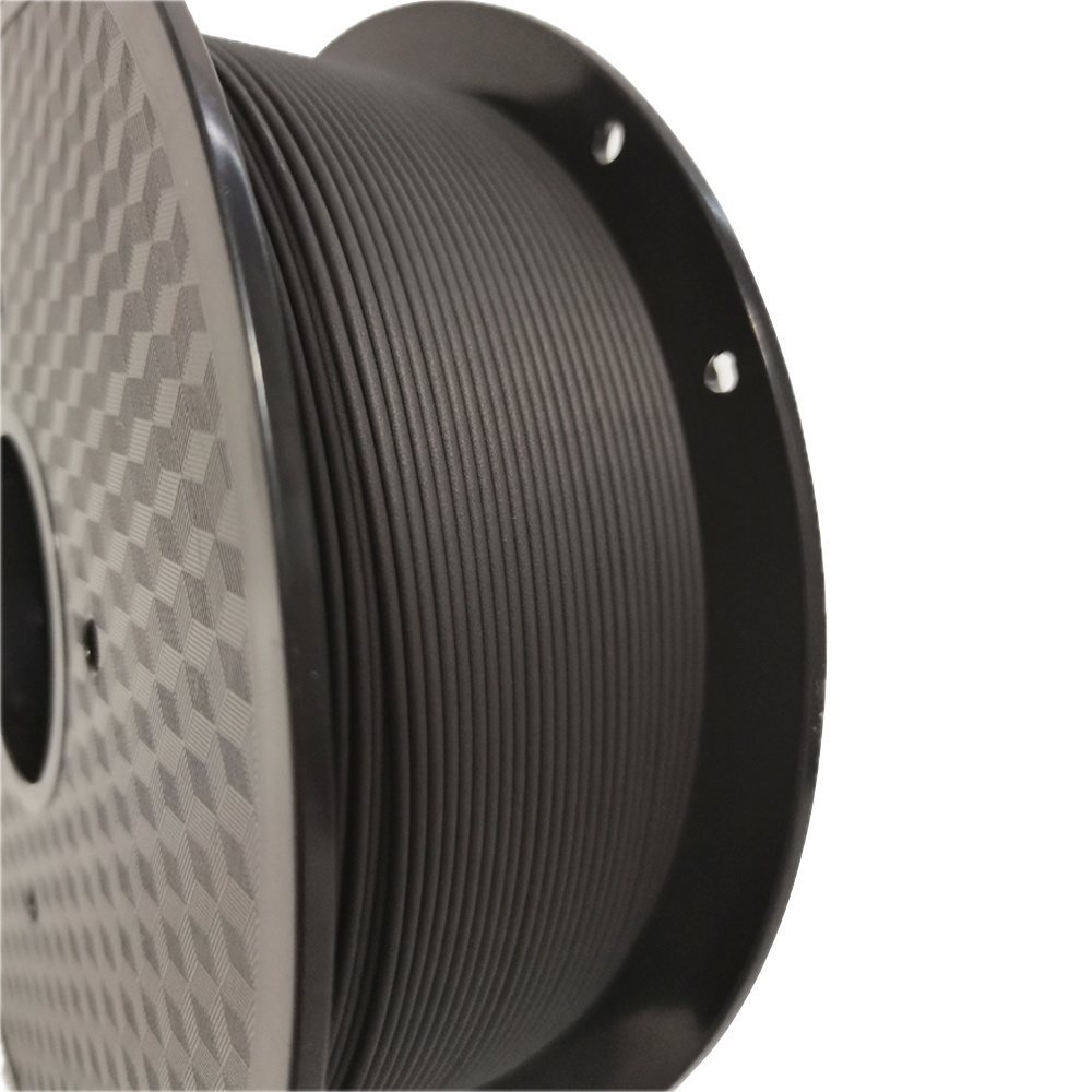 Carbon Fiber PETG 3D printer filament spool – strong, impact-resistant, and easy to print - Detail