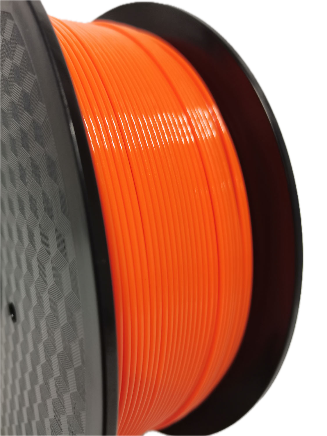 Orange PETG 3D printer filament spool – strong, impact-resistant, and easy to print - Detail