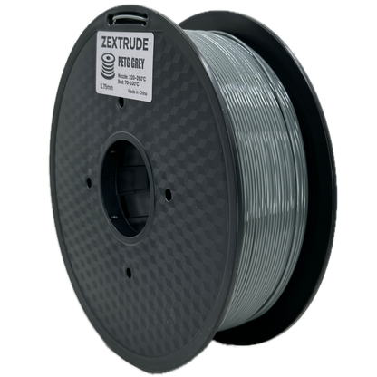 Spool of 3D printing filament with a visible brand label on a white background